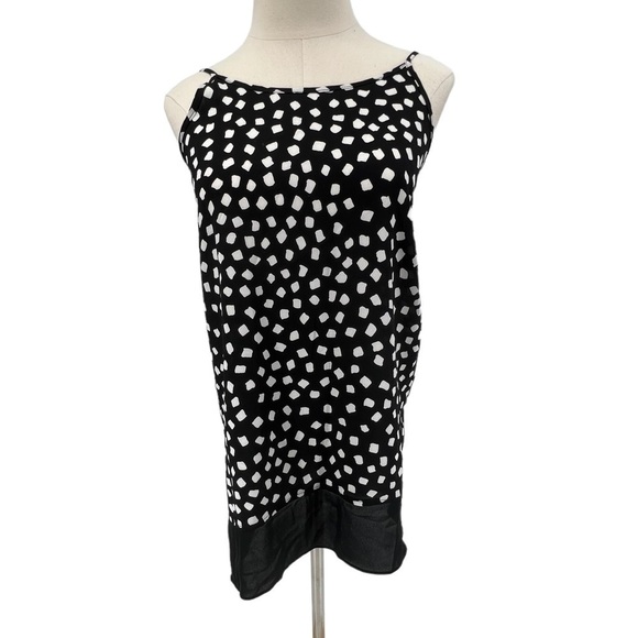 The Limited Black White Geometric Print Sleeveless Camisole Size XS Women’s - Picture 1 of 7
